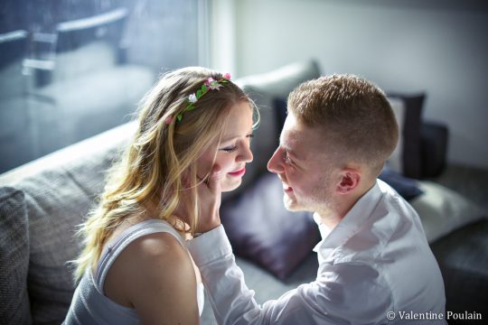 Shooting couple Save The Date - Valentine Poulain