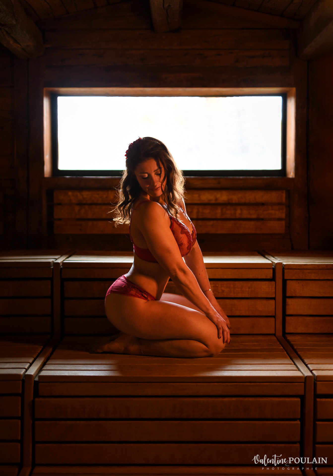 beauty & boudoir - Violettes Valentine Poulain portrait