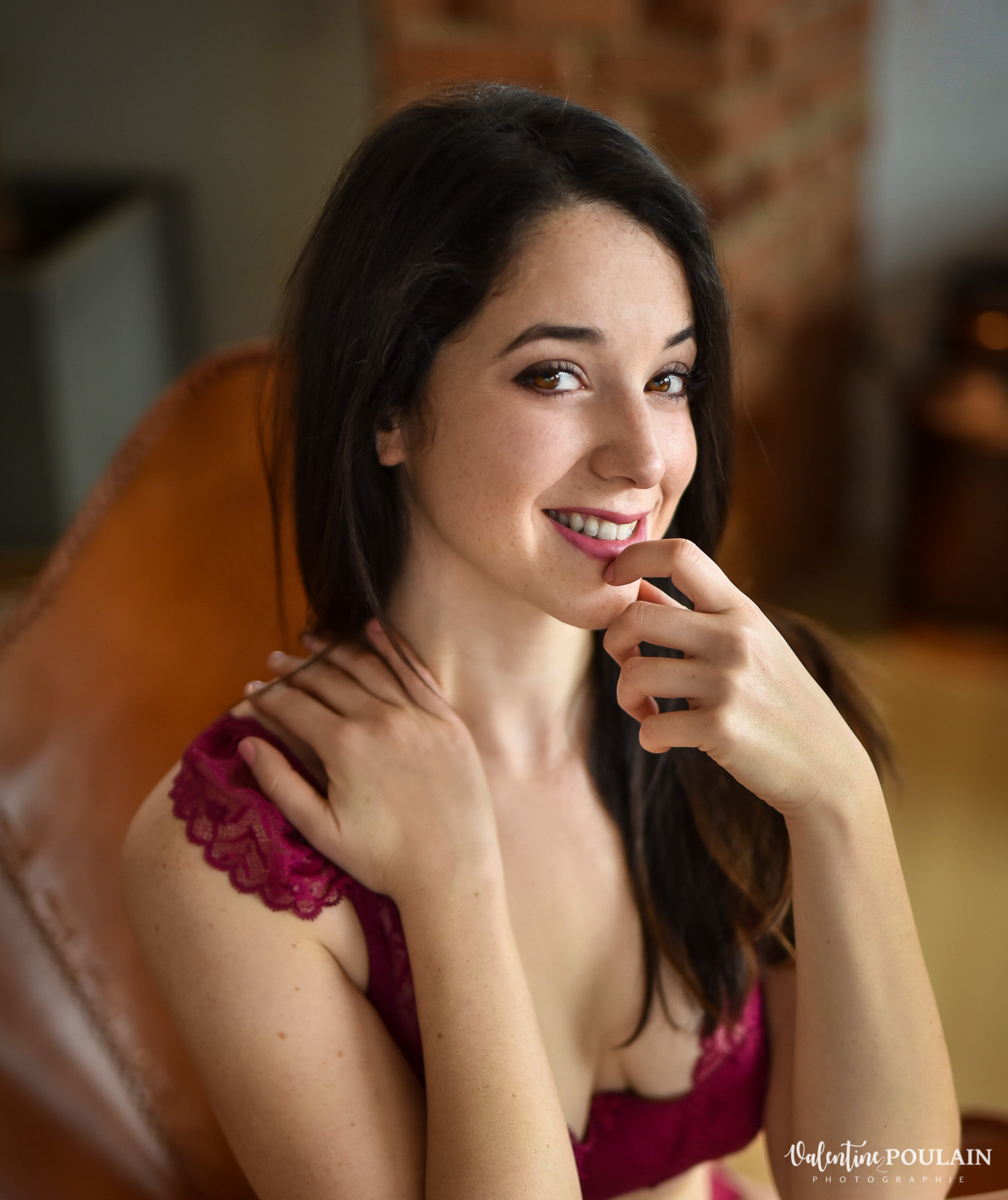 boudoir lingerie couleur - Valentine Poulain