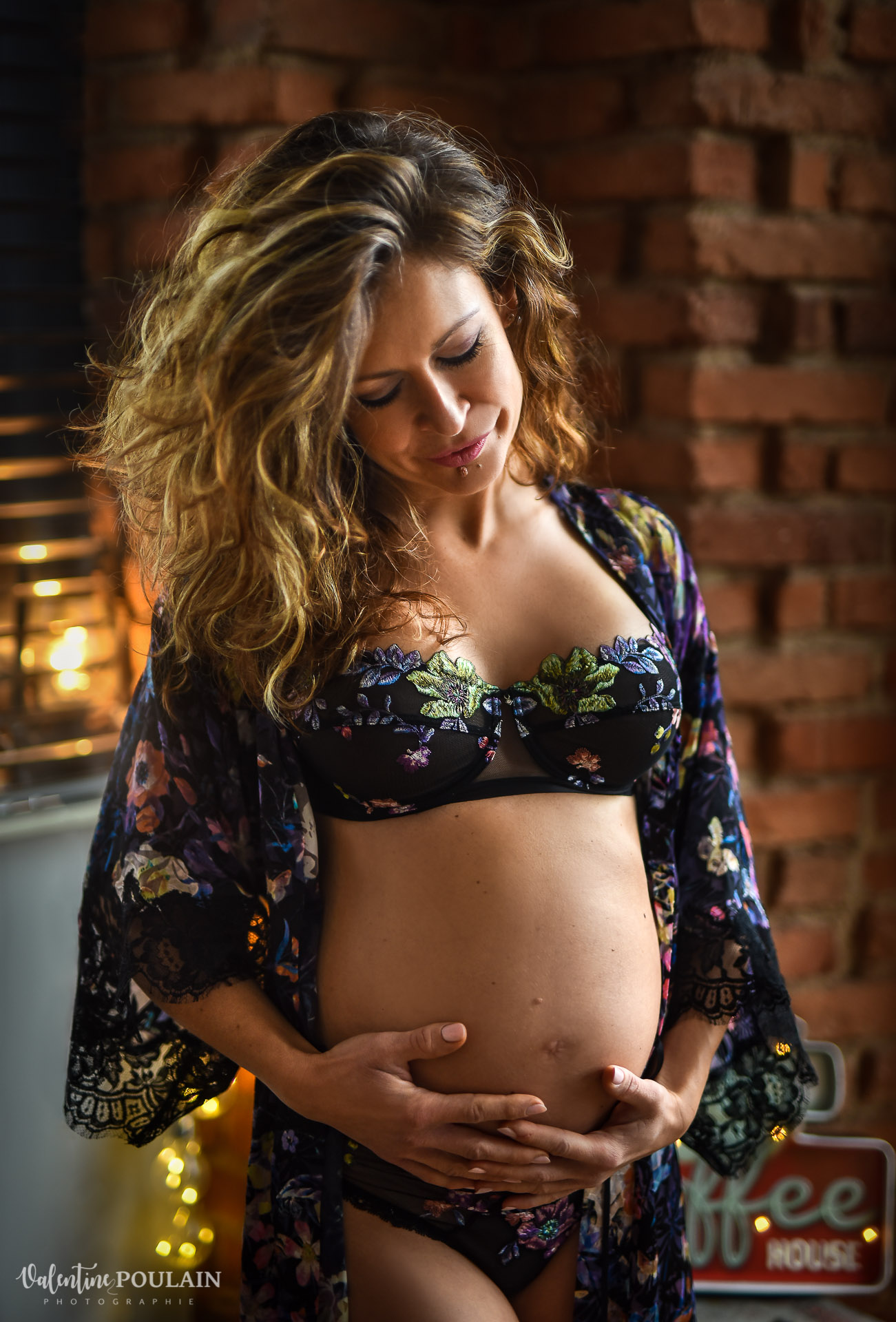 lingerie grossesse boudoir - Valentine Poulain