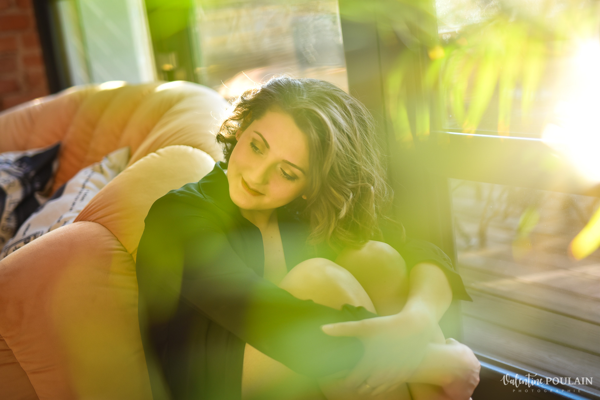 vert boudoir Chloé - Valentine Poulain