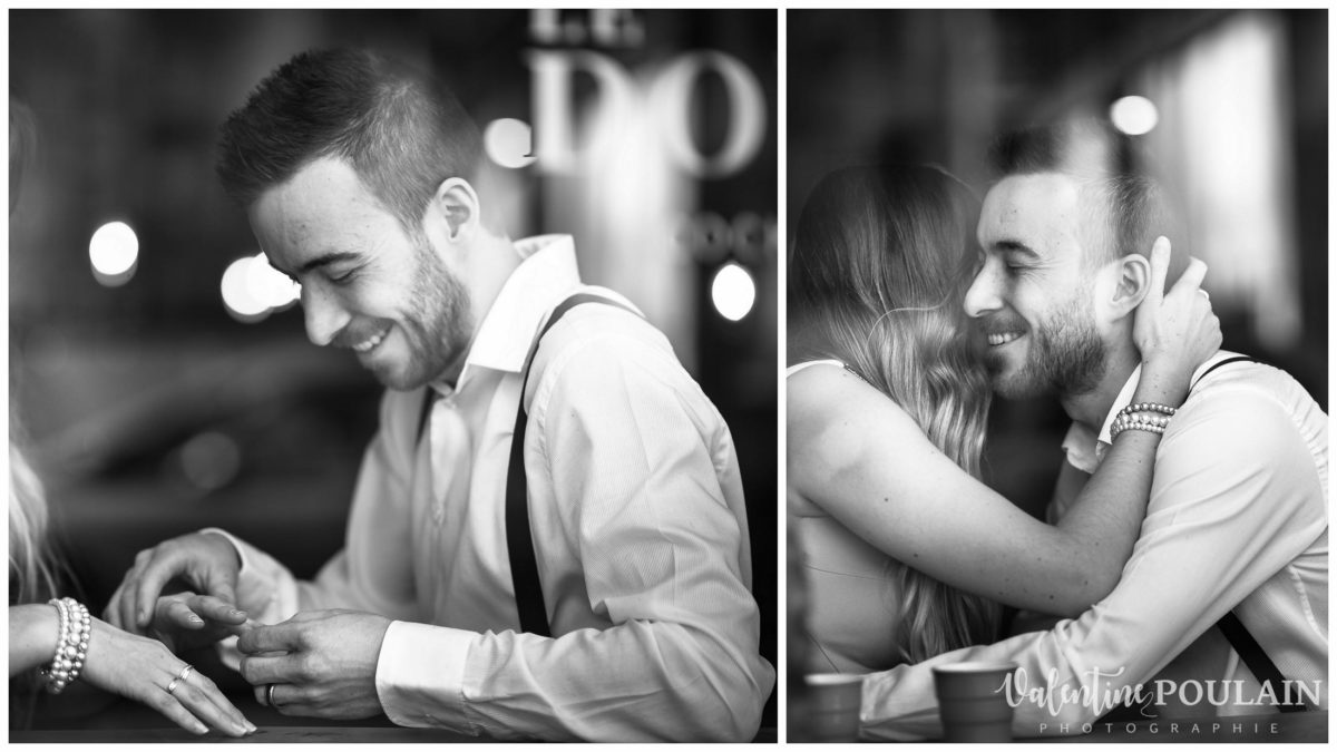 Demande mariage bar Camille&Julien