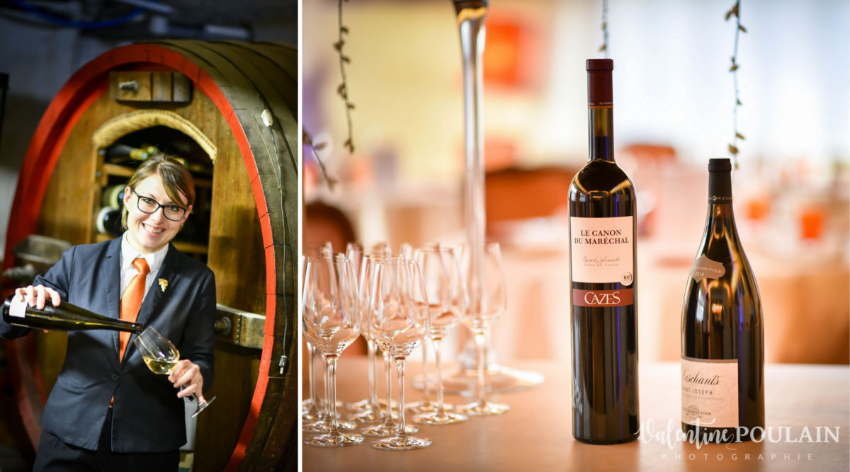 Shooting corporate La Palette Valentine Poulain sommelière