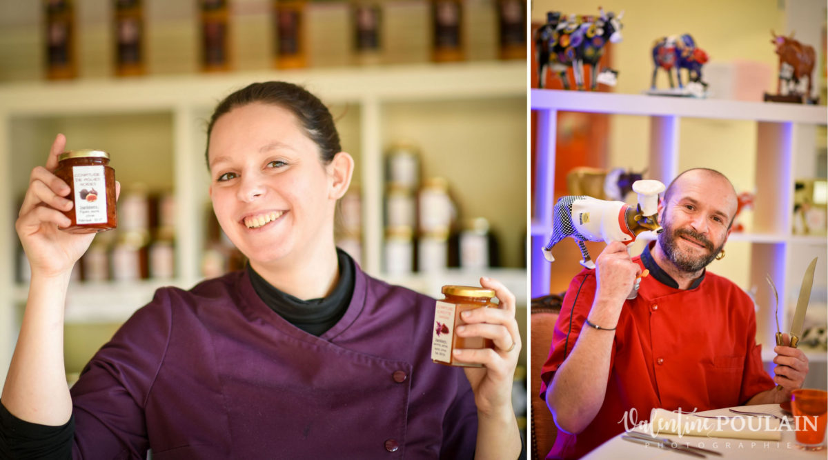 Shooting corporate La Palette Valentine Poulain sourires