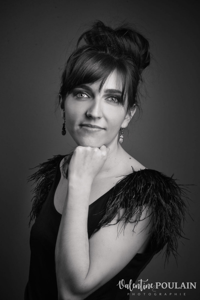 Shooting portrait studio Anais bras