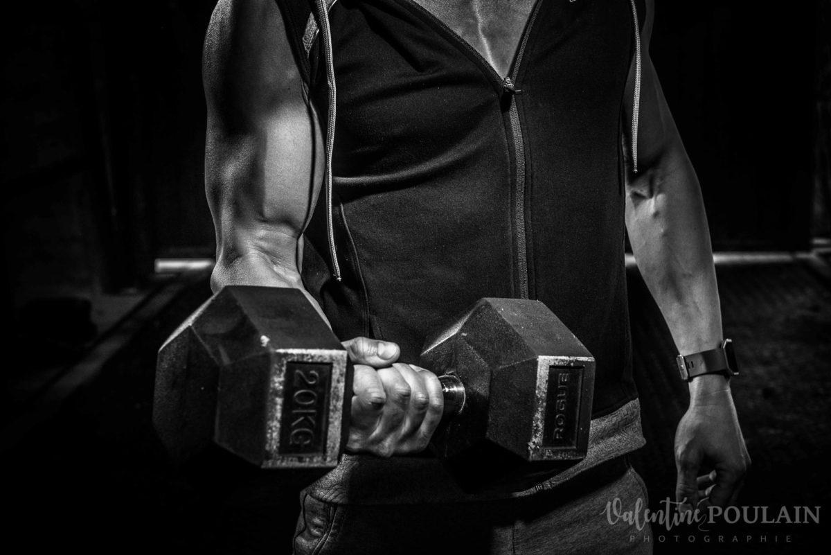 Shooting sport Mathieu coach crossfit biceps