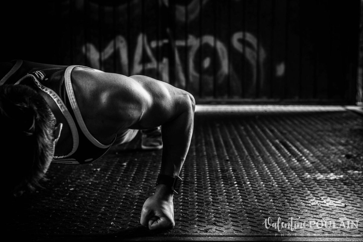 Shooting sport Mathieu coach crossfit pompe
