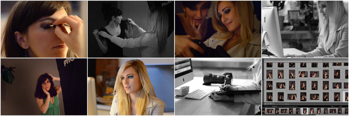 Making-of Blog Shooting portrait studio - Valentine Poulain