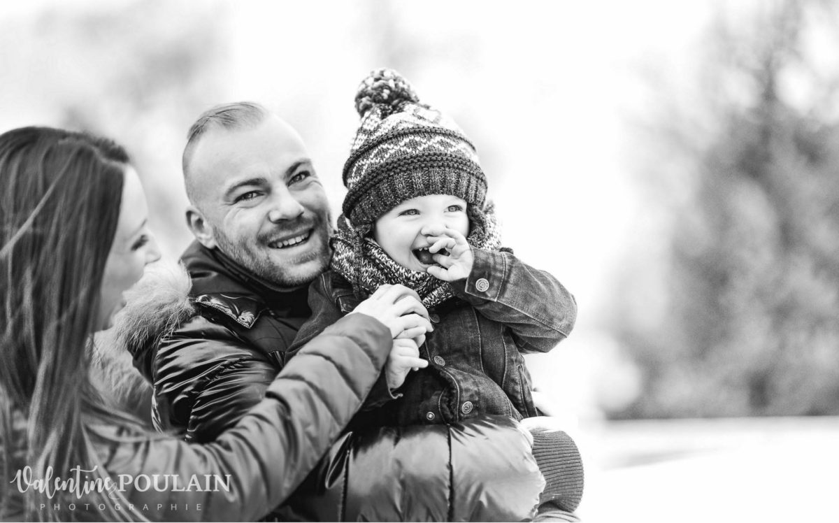 Photo fou-rire - Valentine Poulain bébé