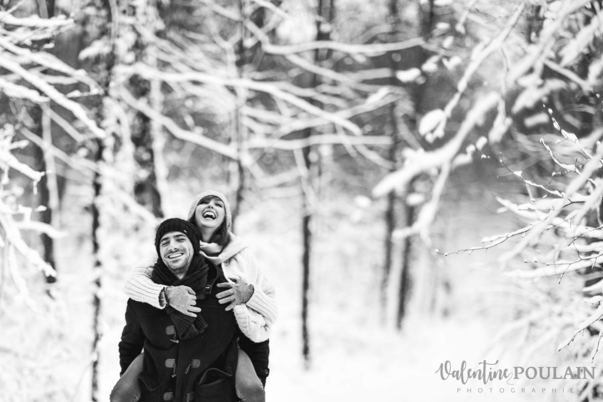 Photo fou-rire - Valentine Poulain couple