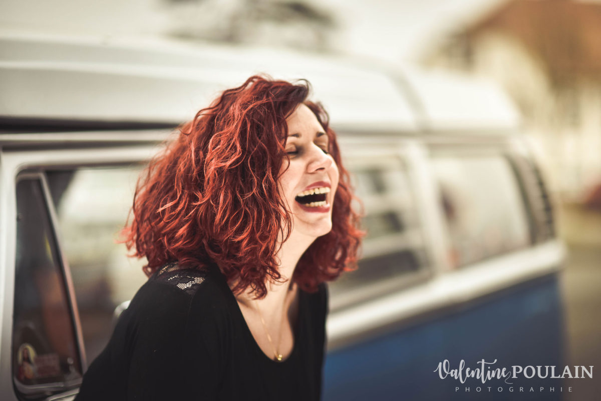 Photo fou-rire - Valentine Poulain femme