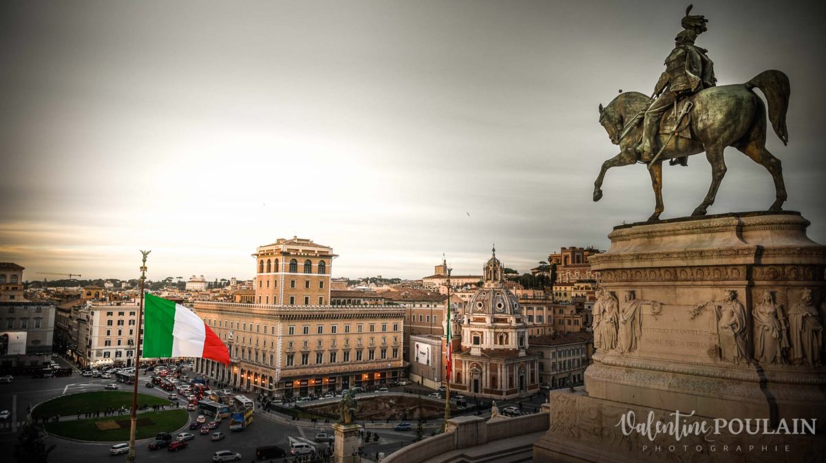 Rome Italie - Valentine Poulain piazza Campidoglio