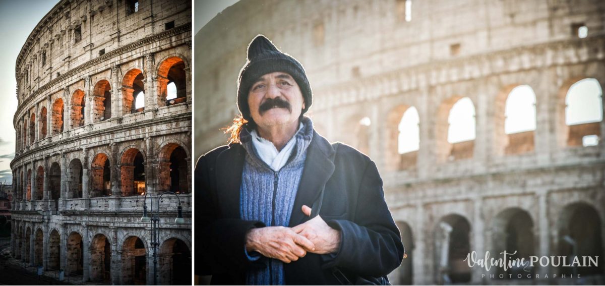 Rome Italie - Valentine Poulain portrait Colisée.
