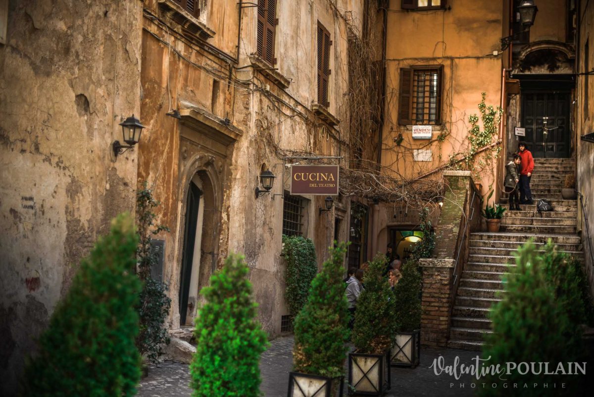 Rome Italie - Valentine Poulain rue