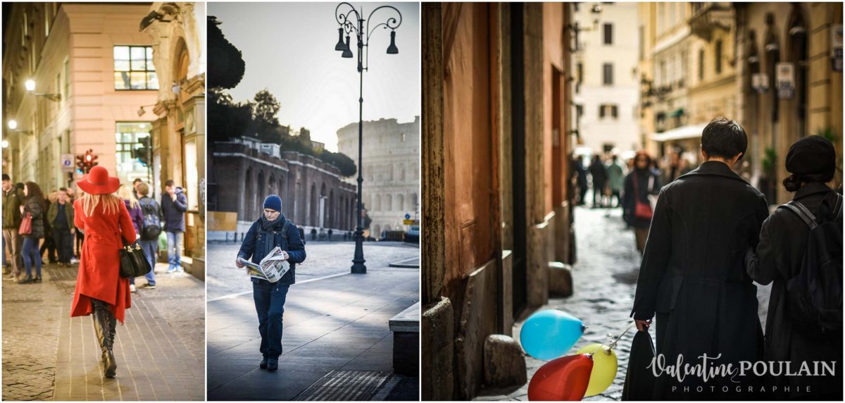Rome Italie - Valentine Poulain street portraits