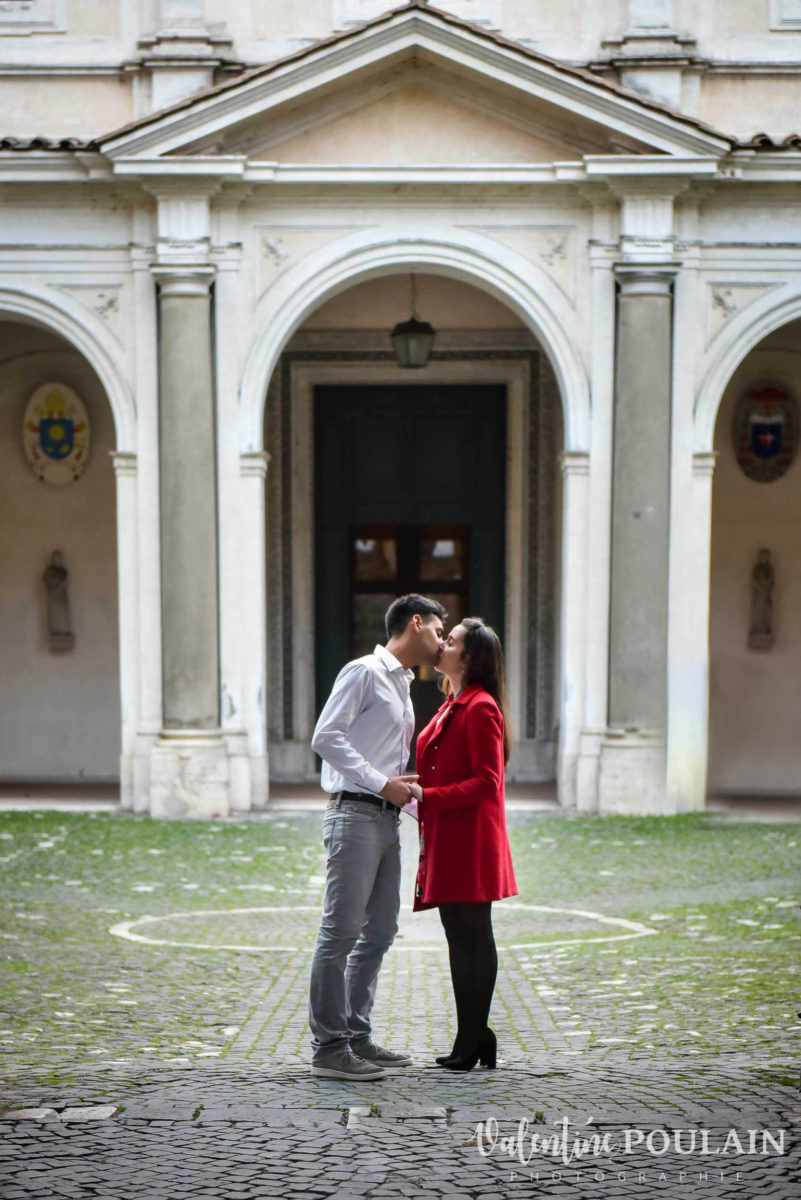 Shooting couple demande mariage Rome YES