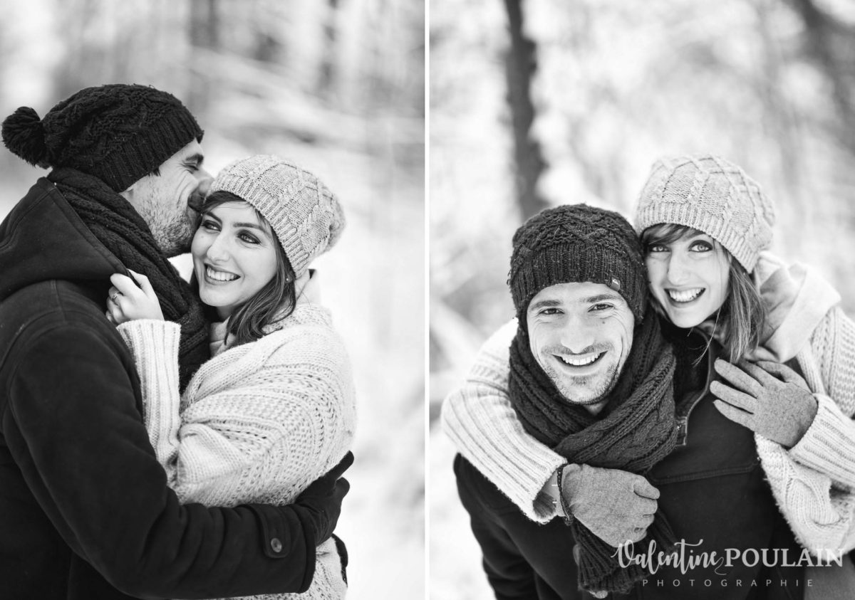 Shooting couple hivernal - Valentine Poulain eux