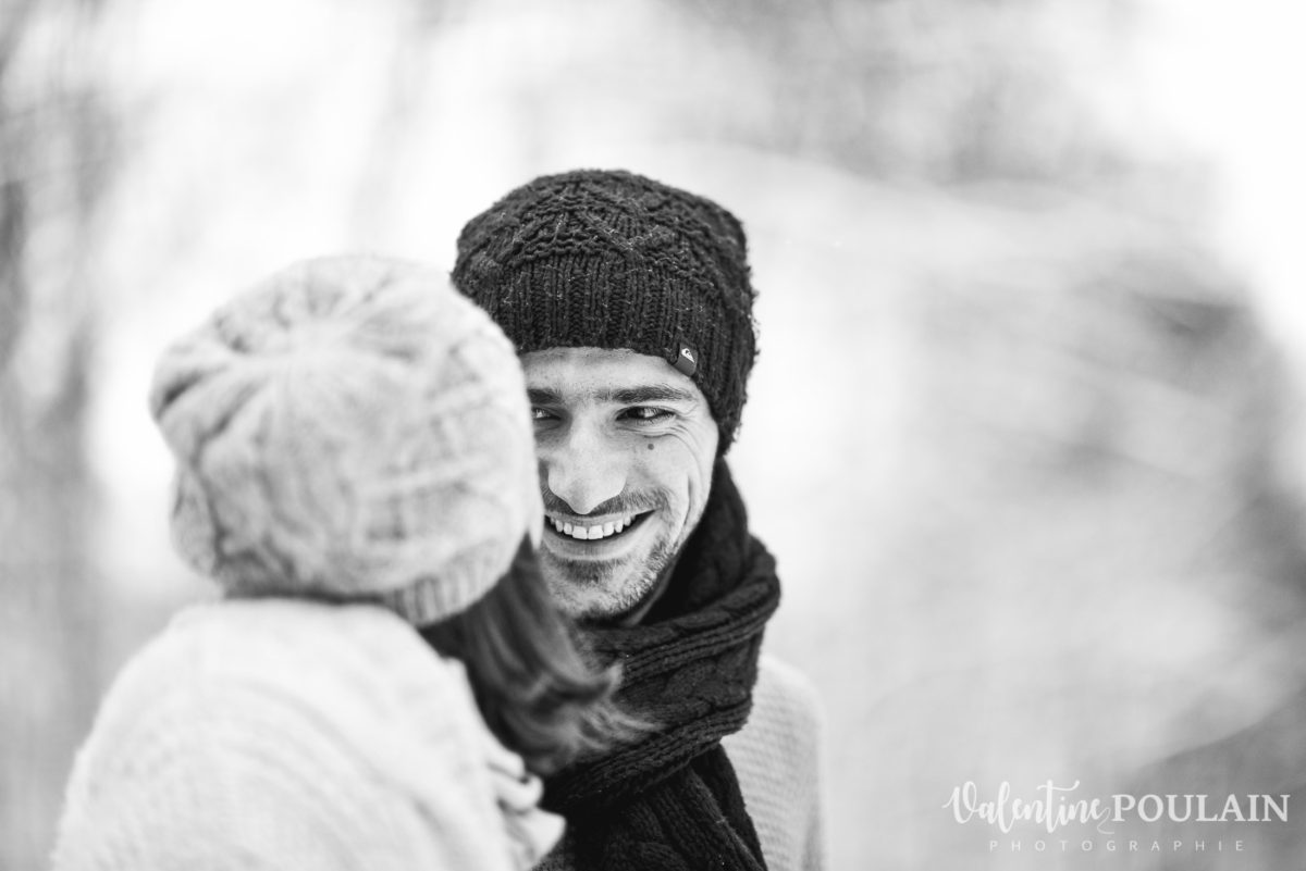 Shooting couple hivernal - Valentine Poulain lui