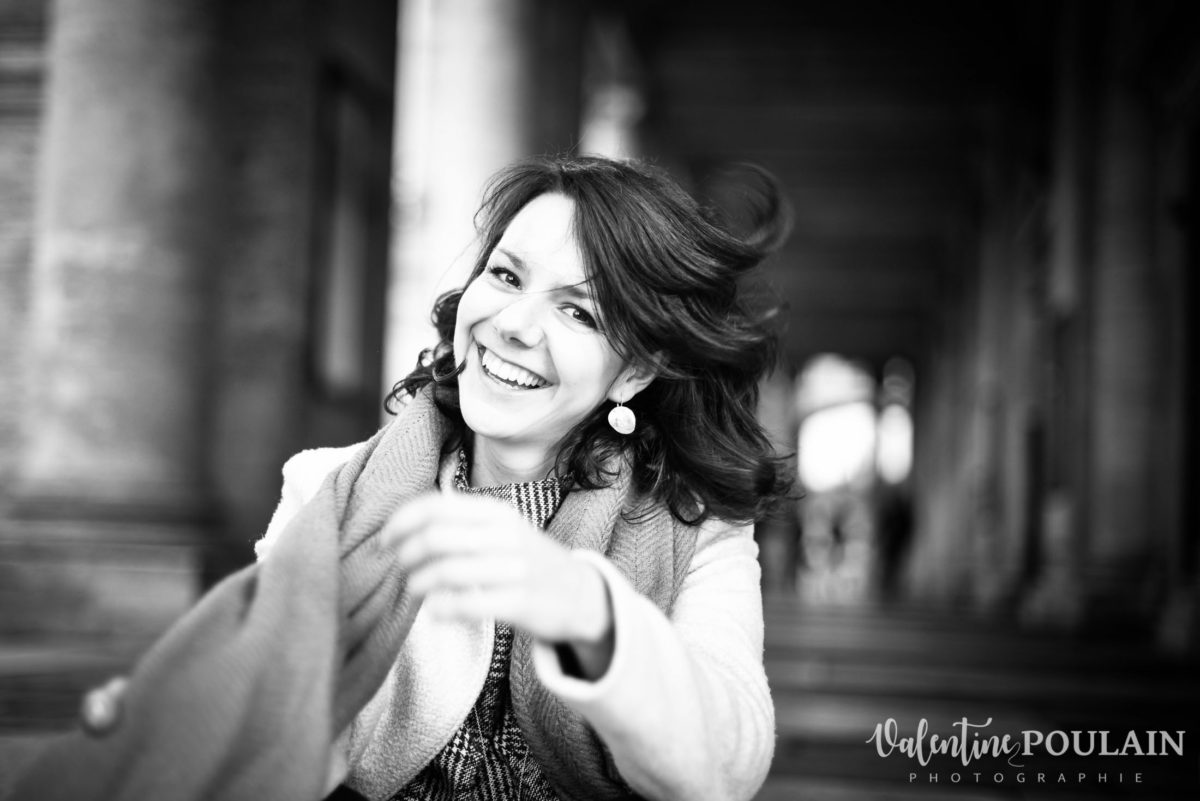 Shooting portrait Silvene Rome Créatrice fou-rire