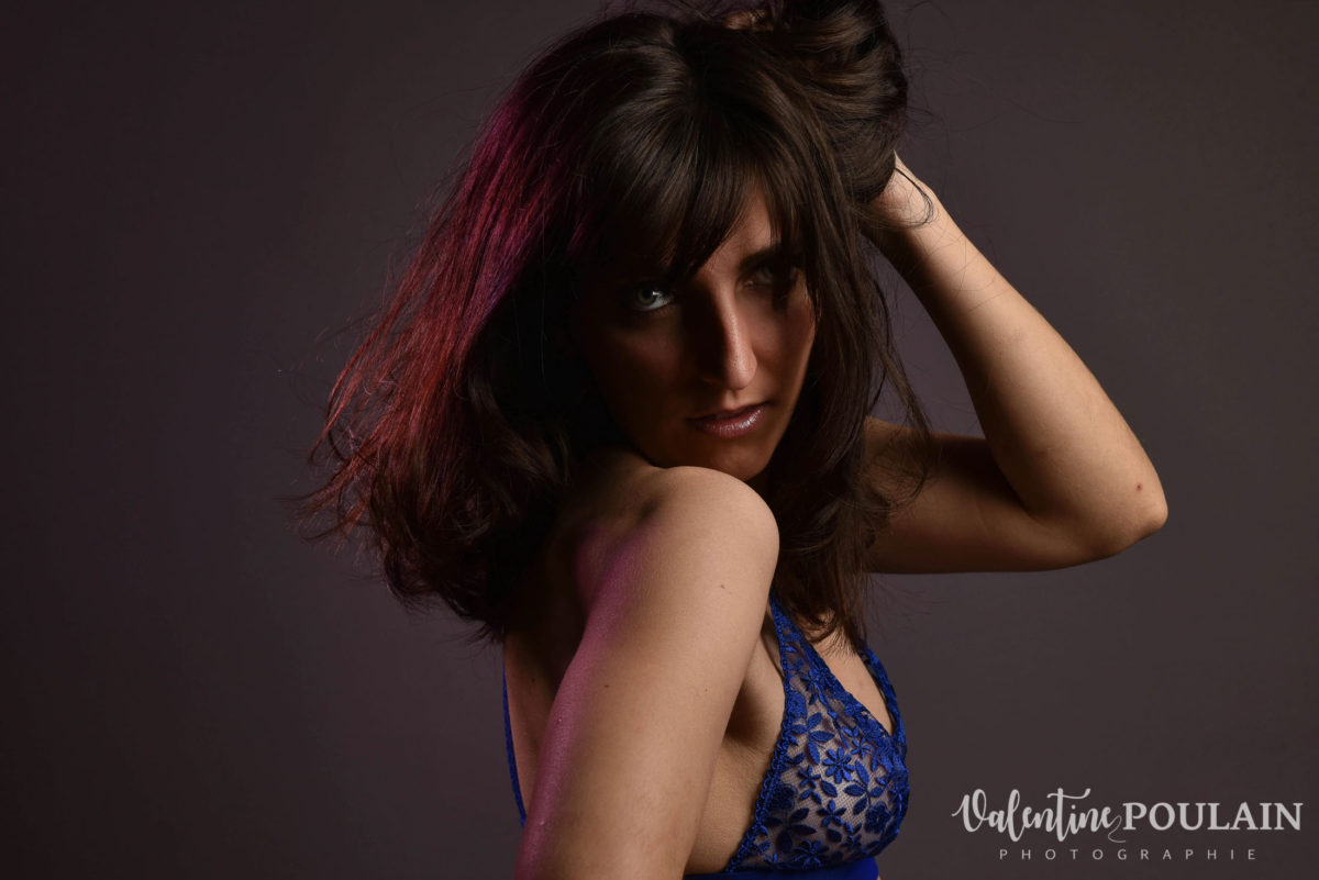 Shooting portrait studio Anais boudoir