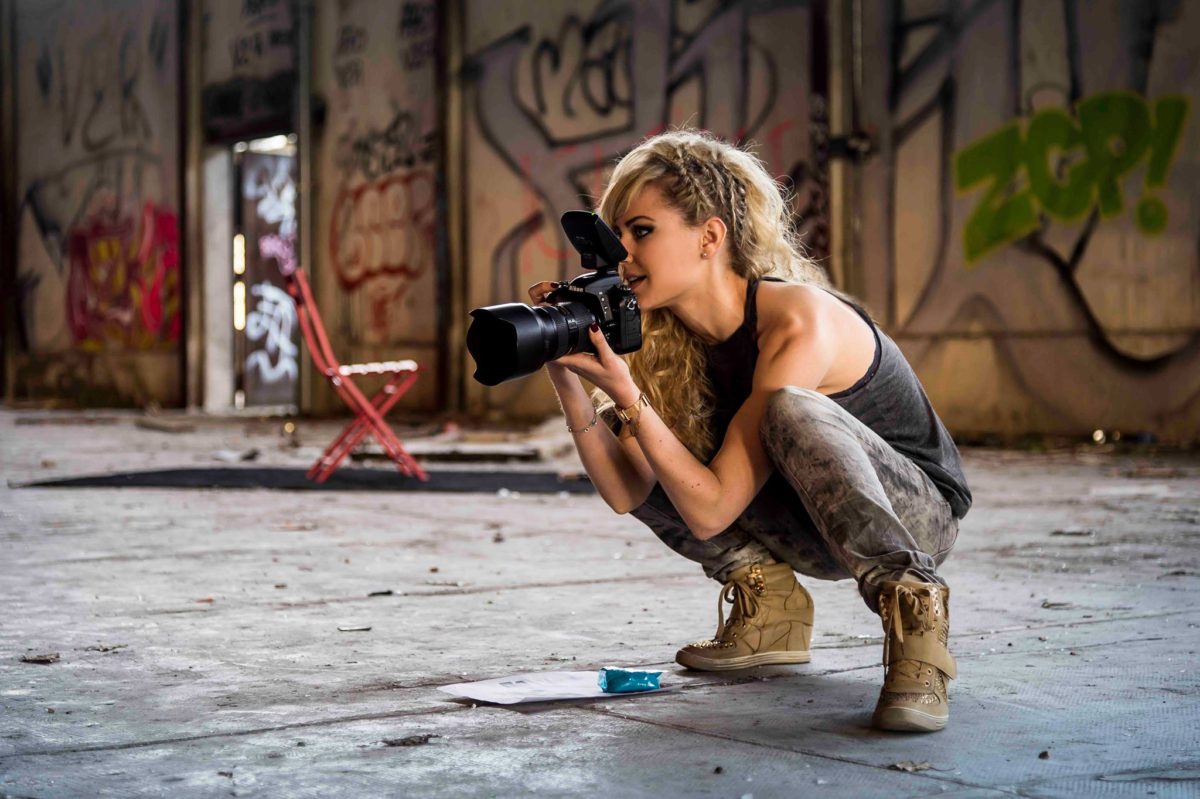 Making-of shooting yoga photographe