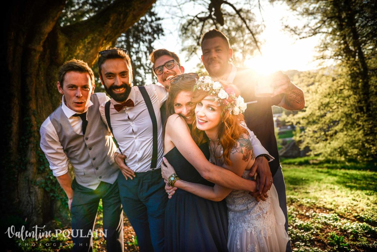 Mariage hippie funky - Valentine Poulain vin honneur