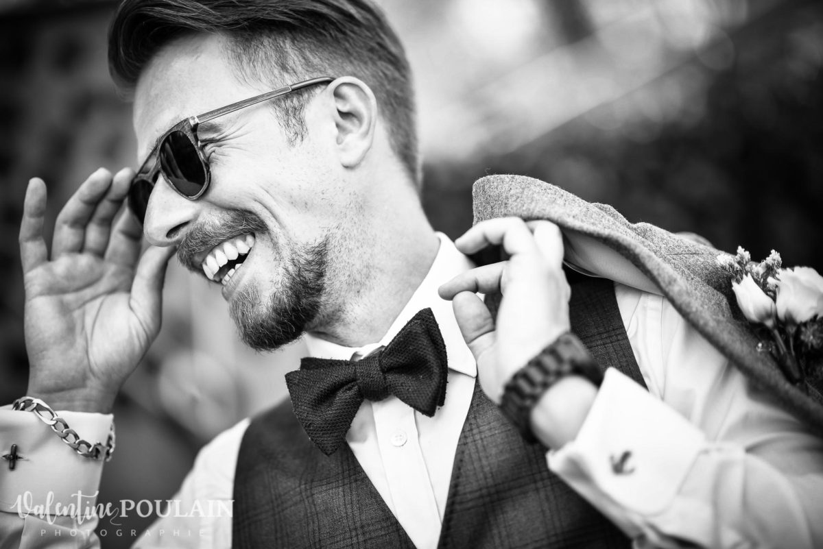 Mariage hippie funky - Valentine Poulain lui