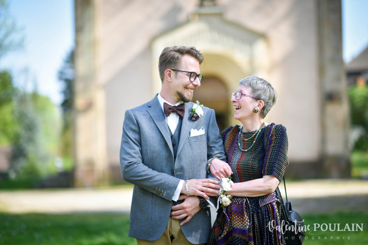 Mariage hippie funky - Valentine Poulain discours mère et fils
