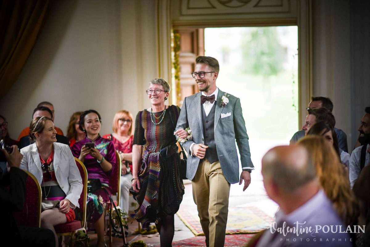 Mariage hippie funky - Valentine Poulain entrée