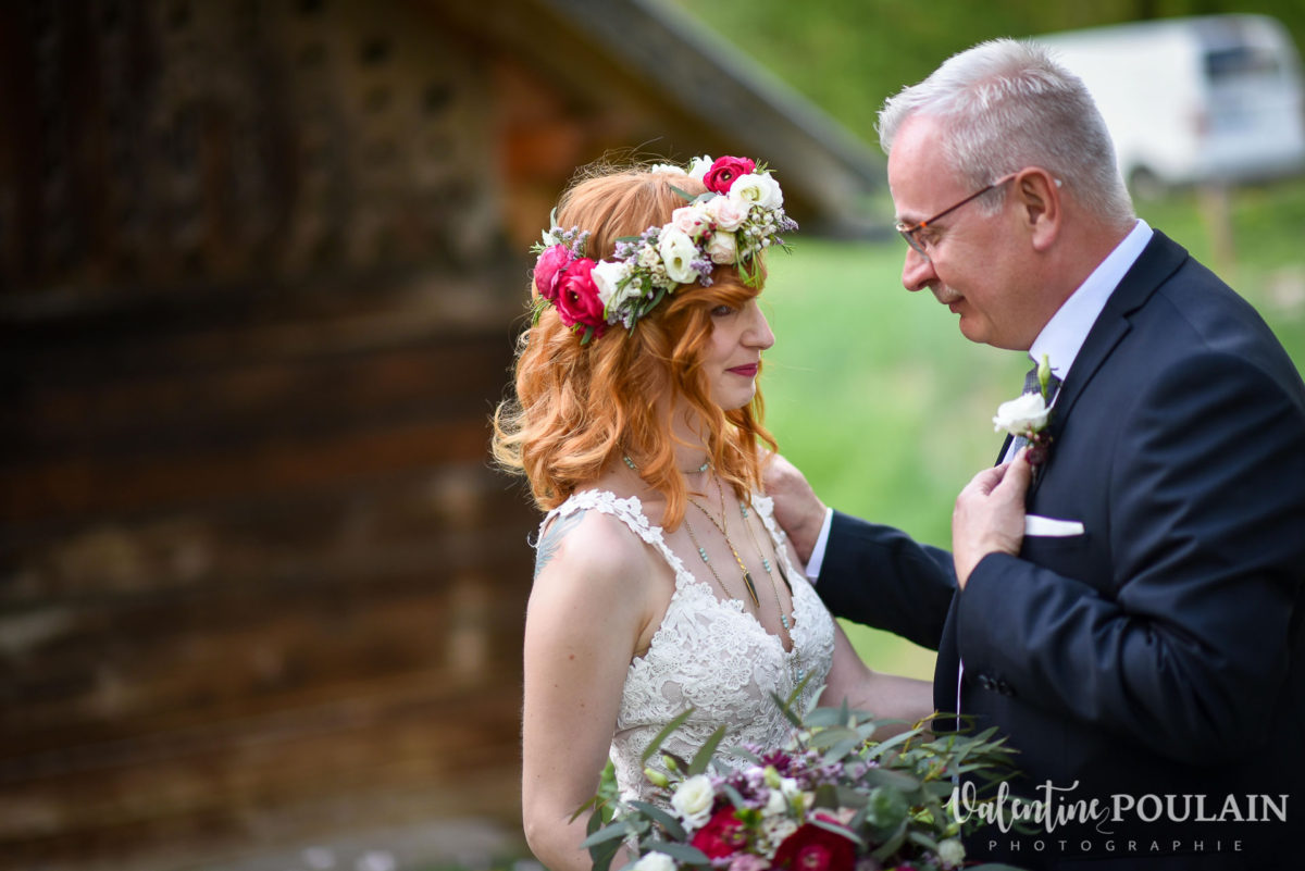 Mariage hippie funky - Valentine Poulain émotion