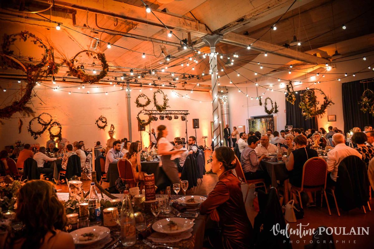 Mariage hippie funky - Valentine Poulain - salle réception