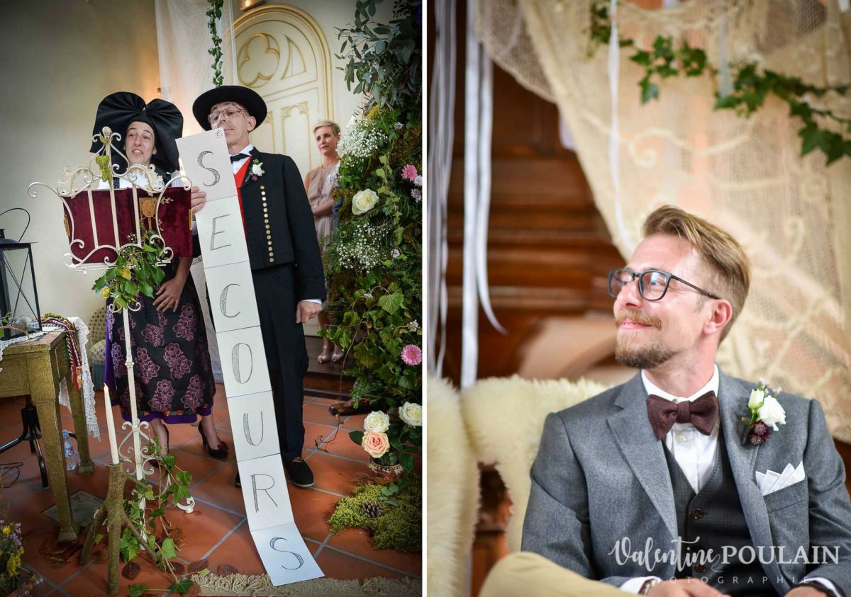 Mariage hippie funky - Valentine Poulain - discours alsacien