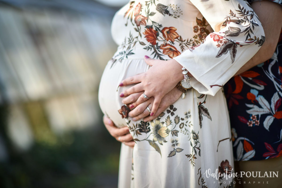 Shooting Grossesse bohème ventre
