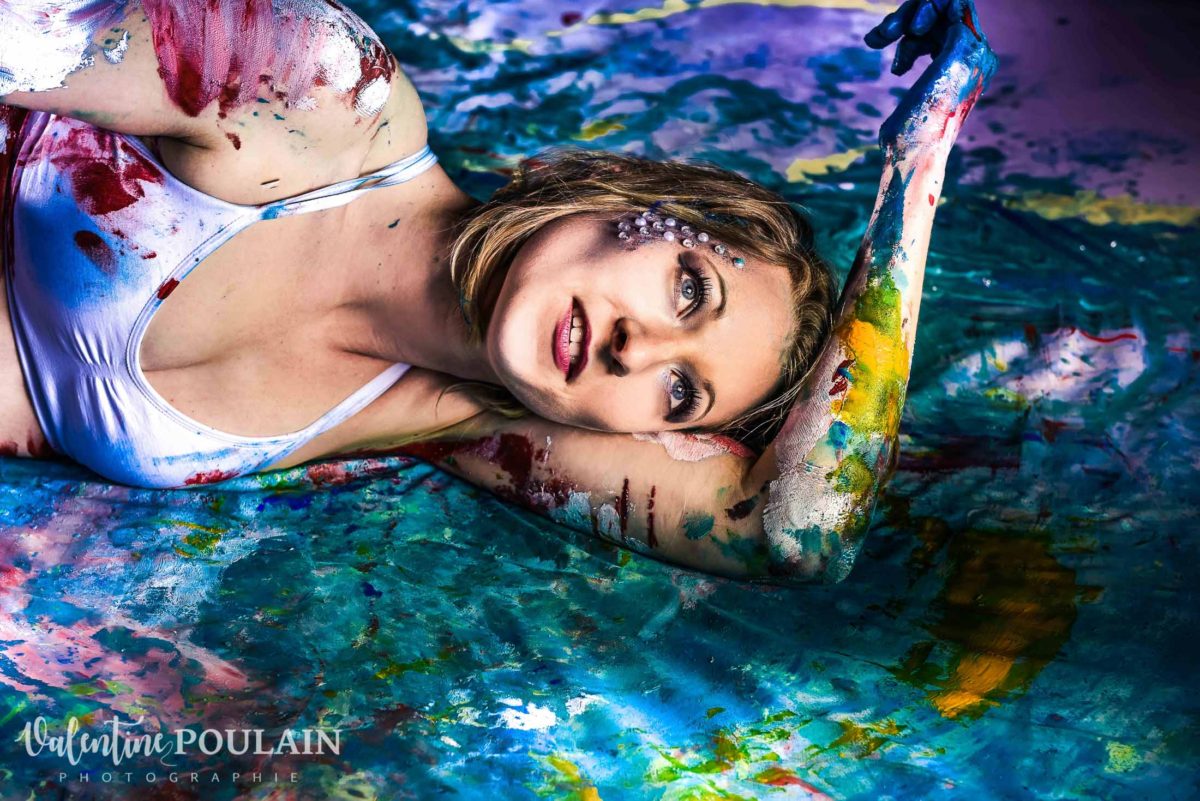 Shooting Yoga girl - Valentine Poulain portrait