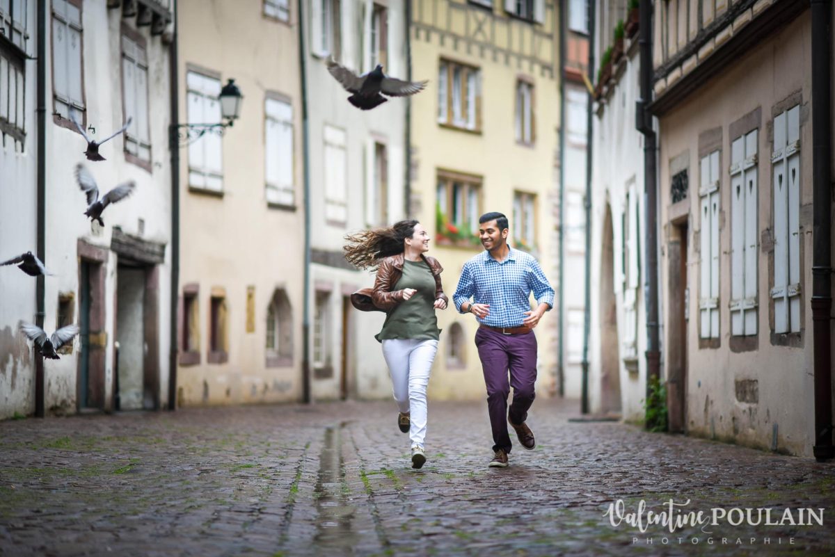 Demande mariage Colmar - Valentine Poulain courir
