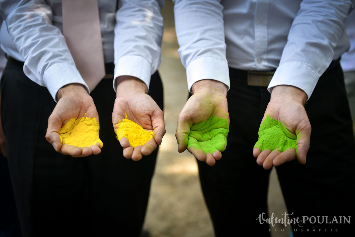 Il et il mariage couple homosexuel couleur