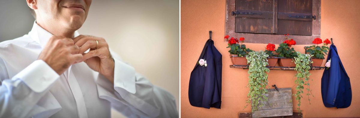 Il et il mariage couple homosexuel vestes