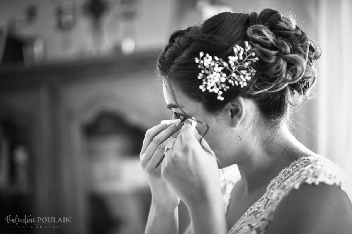 Mariage émotions famille Moosch larme - Valentine Poulain famille