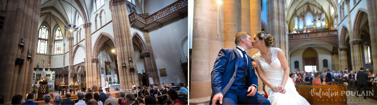 Mariage émotions famille Moosch - Valentine Poulain église