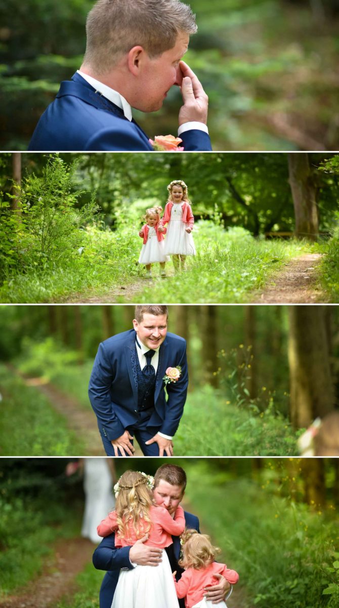 Mariage émotions père filles Valentine POULAIN