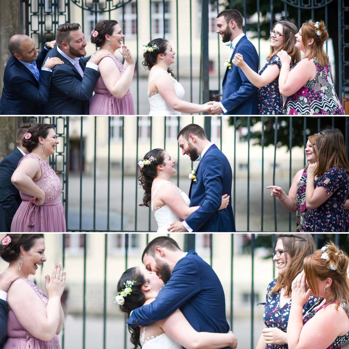 Mariage grange - Valentine Poulain découverte avec témoins