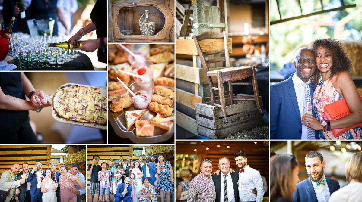 Mariage grange - Valentine Poulain amis