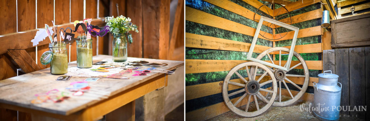 Mariage grange - Valentine Poulain décoration