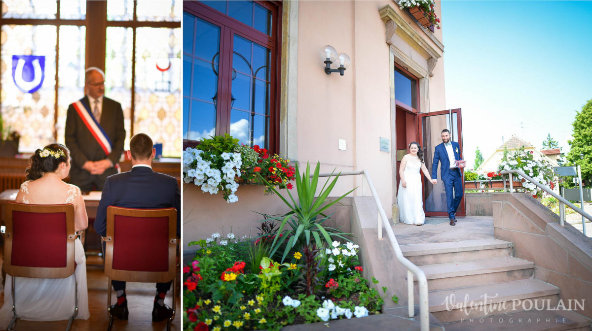 Mariage grange - Valentine Poulain maire