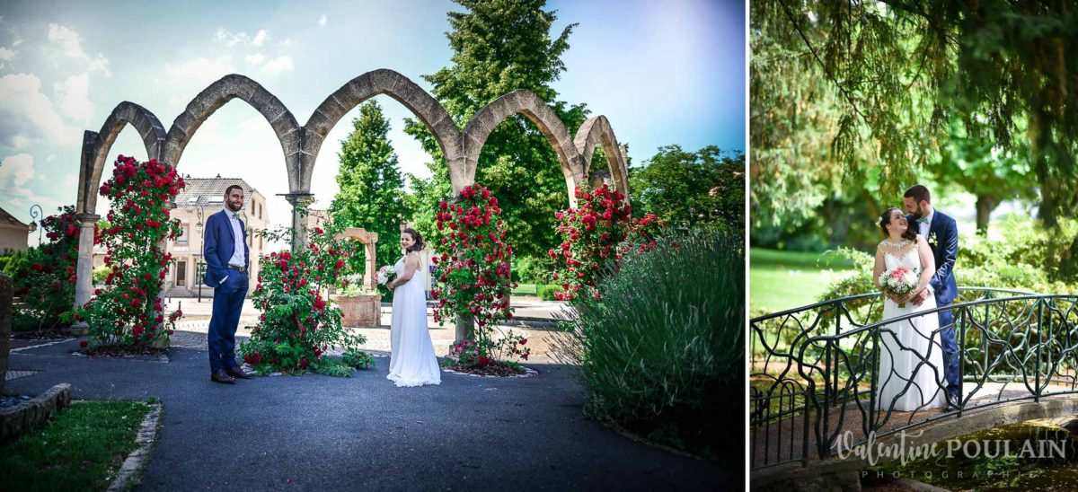 Mariage grange - Valentine Poulain poses