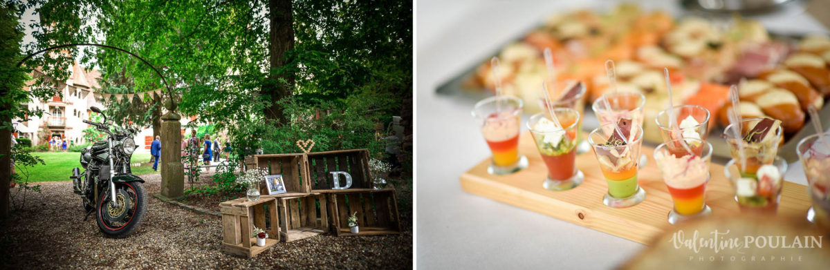 Mariage rock moto Gueberschwihr - Valentine Poulain déco