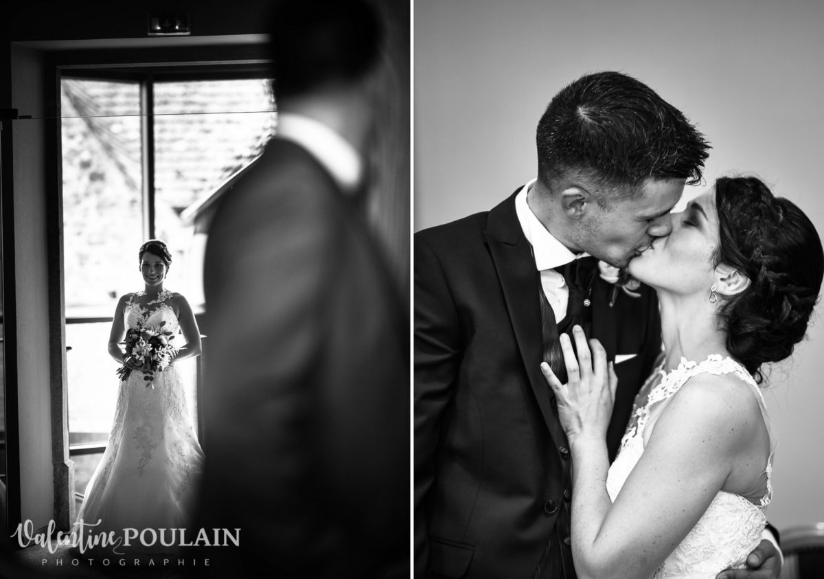 Mariage rock moto Gueberschwihr - Valentine Poulain entrée