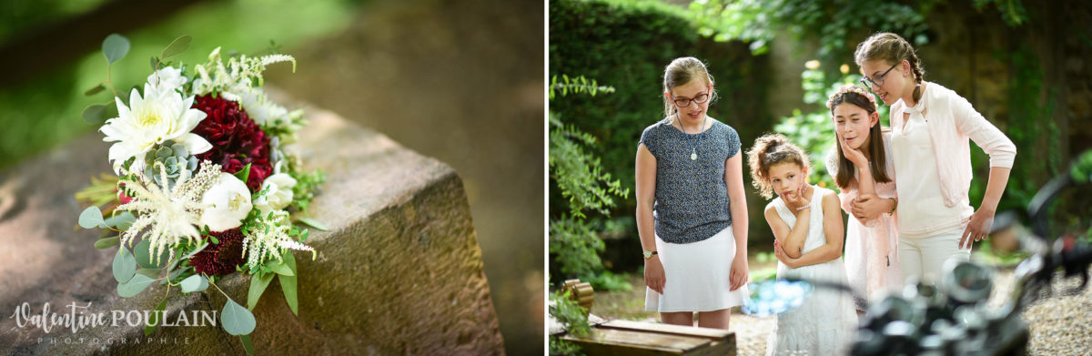 Mariage rock moto Gueberschwihr - Valentine Poulain filles