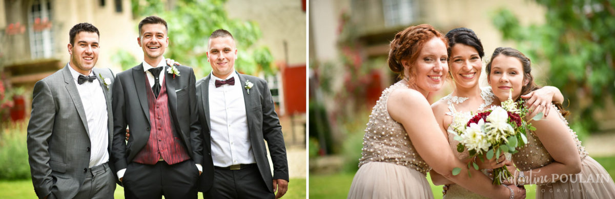 Mariage rock moto Gueberschwihr - Valentine Poulain témoins 2