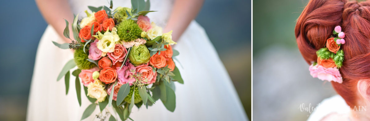 Day after montagne coucher soleil - Valentine Poulain fleurs